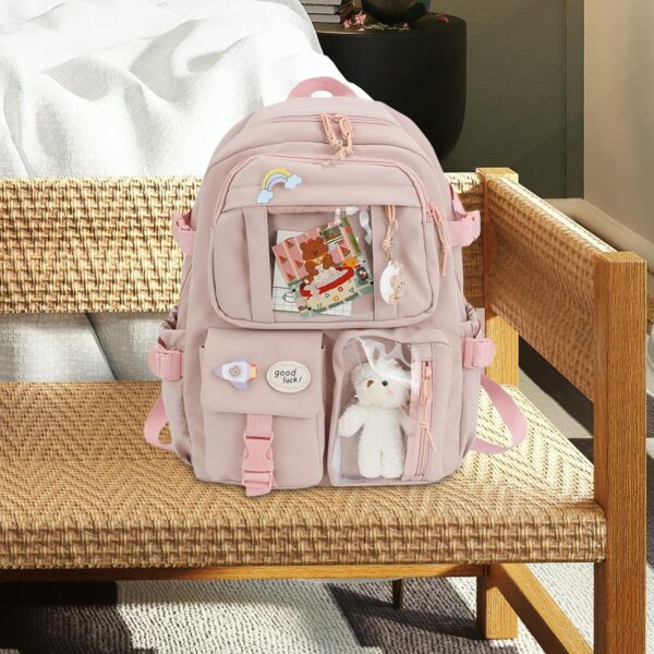 Pink Cute Large Ita Bag Backpack Kawaii Pin Bag
