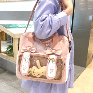 Pink CONVERTIBLE Ita Bag: Backpack