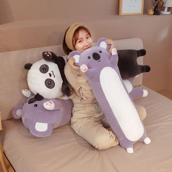 girl with Koala Plushies