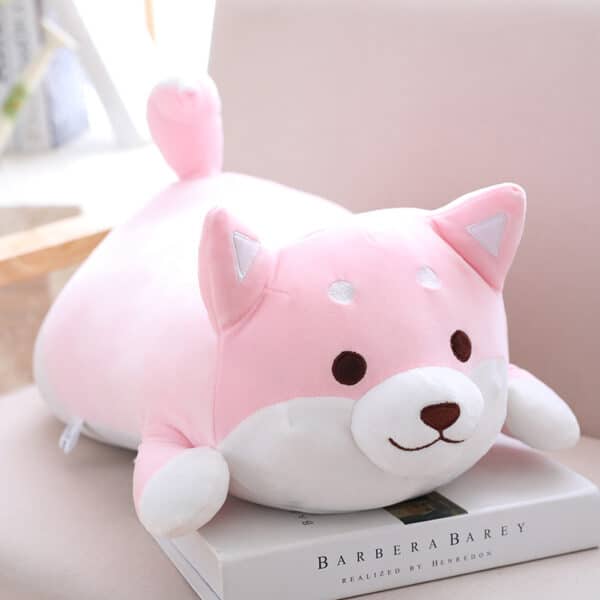 pink Dog Stuffed Animal