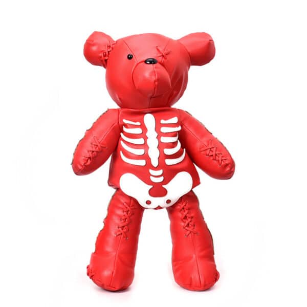 red Spooky Bag on whte background bear design