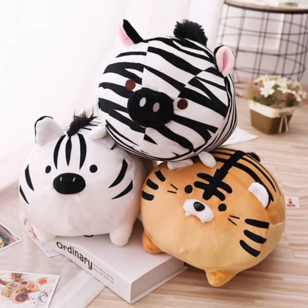 zebra and Tiger Stuffed Animal