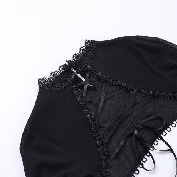 corset Lace Goth Cardigan