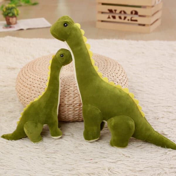 green Long Neck Dinosaur Stuffed Animals