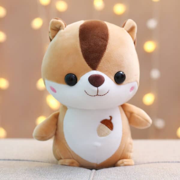 brown Adorable Squirrel Plushie