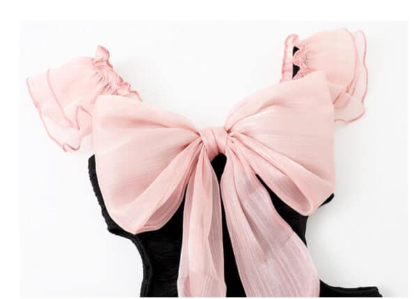 Bowknot Pink on Korean Swimwear