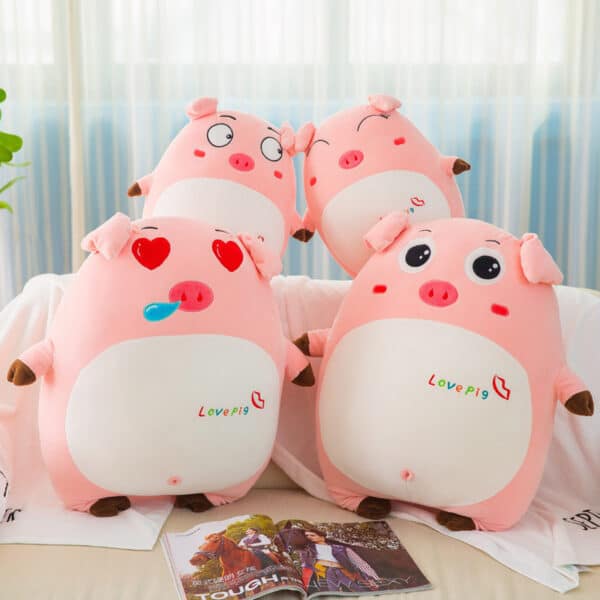 Limited-Time Love Pig Plushies