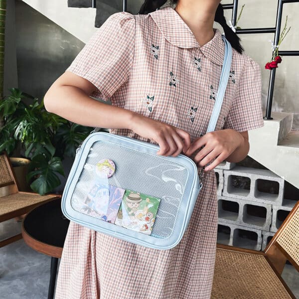 Light Blue Ita Bag on girl