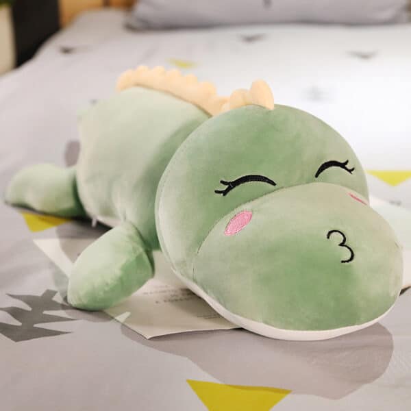 green Dinosaur Stuffed Animal