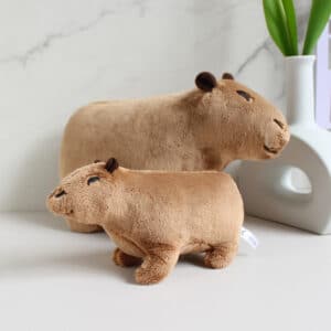 realistic Capybara Stuffed Animal in 4 Colors