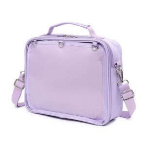 purple Backpack for Pins Displaying