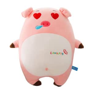 heart eyes Pig Plush Toy