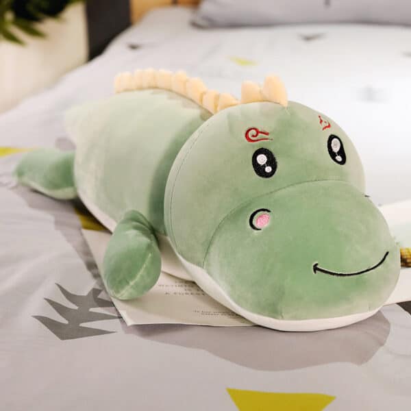 Dinosaur Plushie Stuffed Animal with open eyes