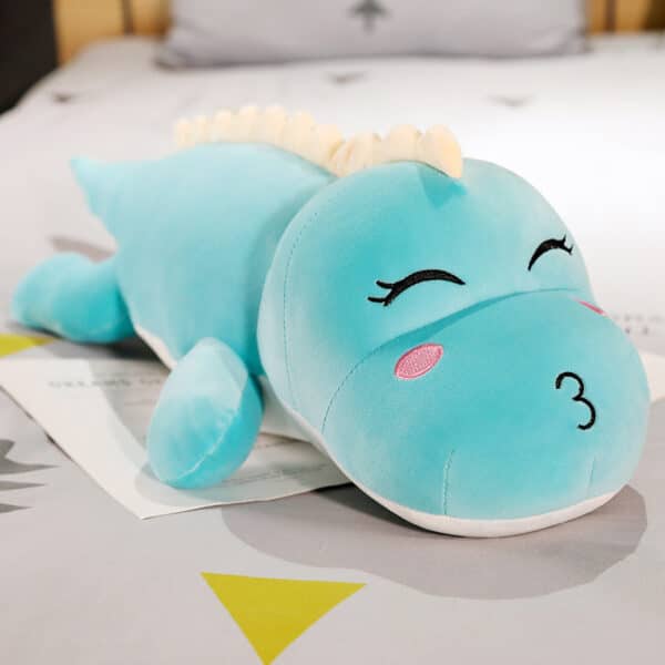 blue Dinosaur Plushie