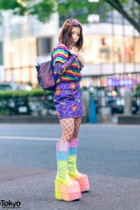 Colorful Harajuku Outfit