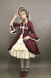 Lolita Cherry Color Kawaii Style