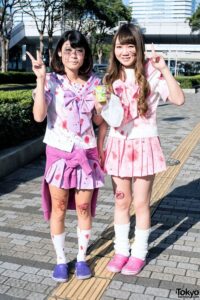 girls with kimo kawaii styles