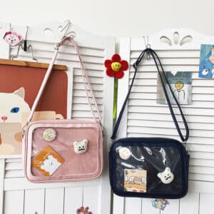 two Ita Bags photographed on wall other colors