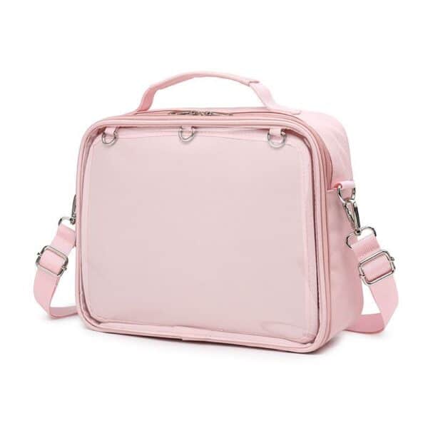 pink Backpack for Pins Displaying