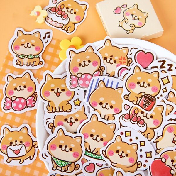 45 Pcs Kawaii Cat Stickers Kawaii cat Stickers Set