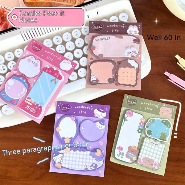 Kawaii Sticky Notes Cute Sticky Notes