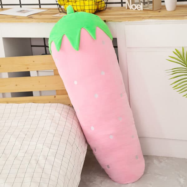 long strawberry plush