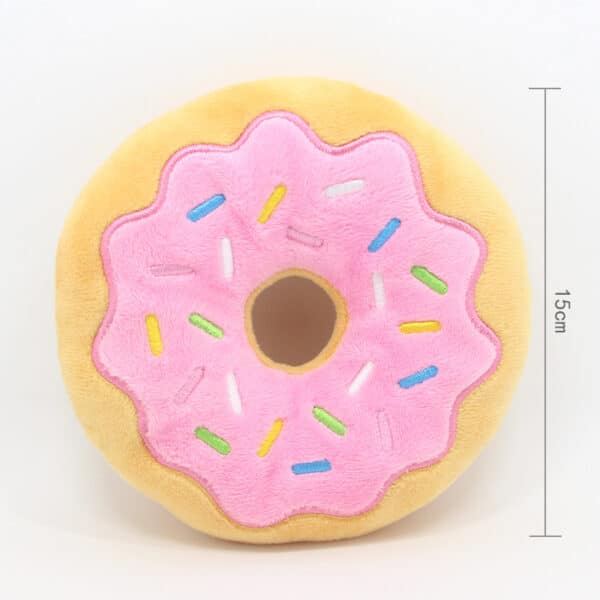 pink Cute Doughnut Pillow 15cm - 6 inches