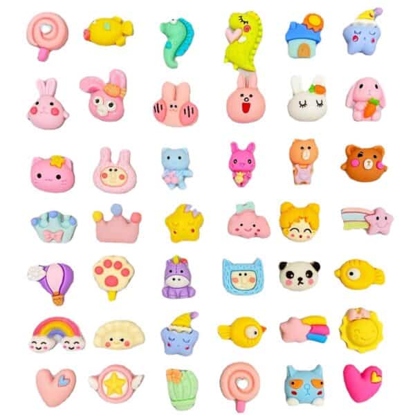 Kawaii 3D Stickers Cute 3D Stickers 5Pcs