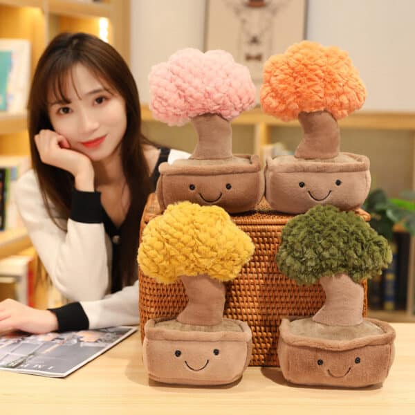 cute tree plush toys