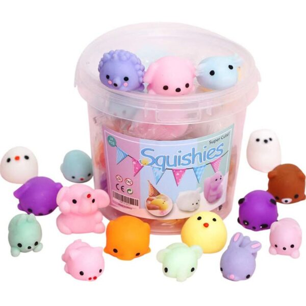 cute Squishies bucket many pieces
