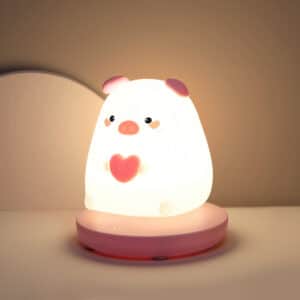 cute piggy lamp pig shape lamp kawaii pig decor