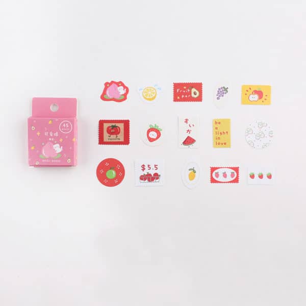 NEW Lolita Doll Stickers 45 Pcs