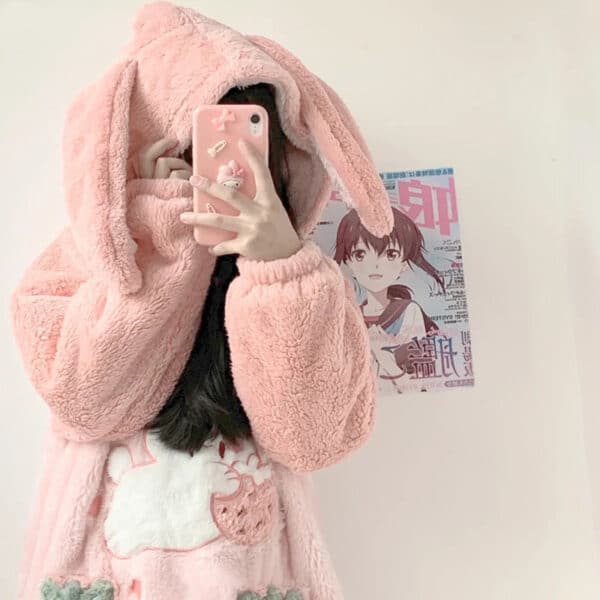 Pink cute Pajama cute with Ears