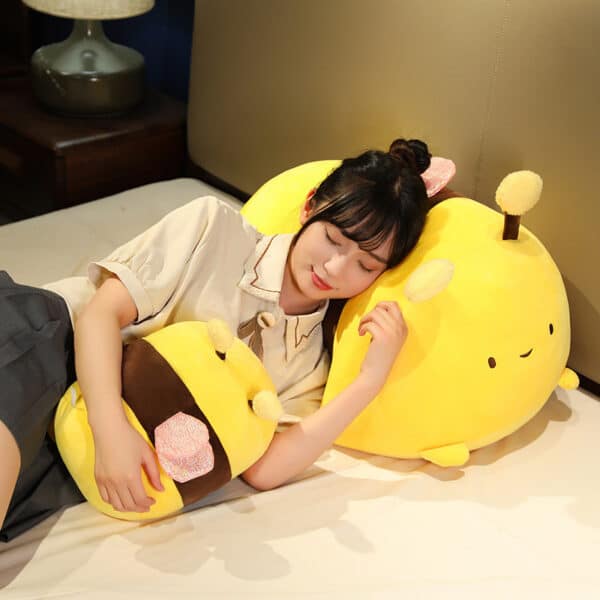Cute Bee Plush pillow and Toy Giant Bee Plushie