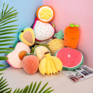 Fruit Plushies Huge or Small 3 Sizes