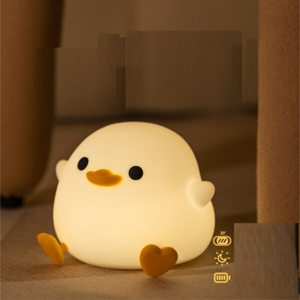 kawaii Duckling Night Lamp Cute Duckling Lamp