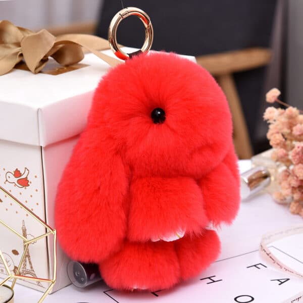 Cute red Bunny Keychain