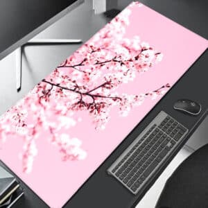 japanese desk mat japanese edition with sakura flowers