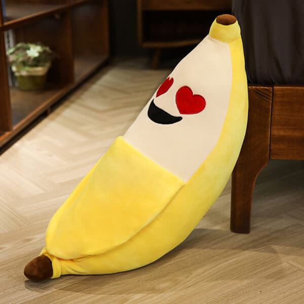 heart eyes PEELIE Banana Plushy Kawaii Banana Plush