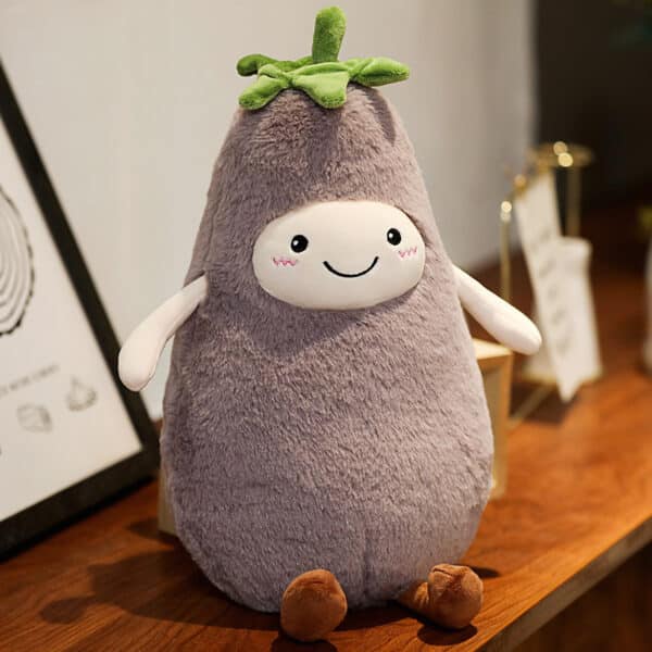 Cute Eggplant Plush Toy Eggplant Pillow