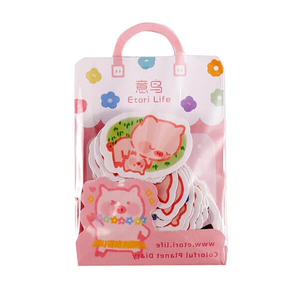 Piggy Stickers Cute Pork Stickers Pack