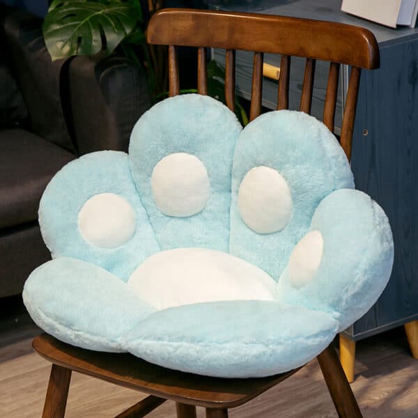 Pawsome™ Pillow Paw Cats Cat Paw Pillow blue