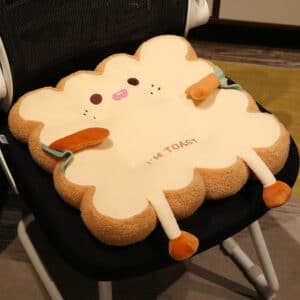 Toast Plushie Toast Plush Cushion