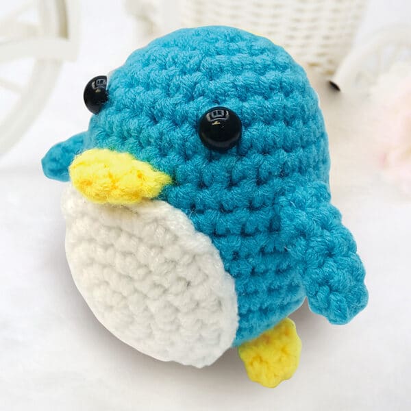 penguin crochet kit
