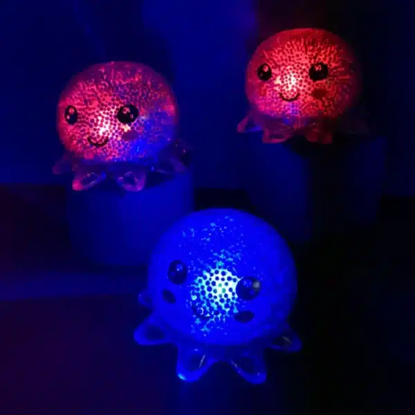 Glow in the dark Squishies Octopus Stress Ball Glim™