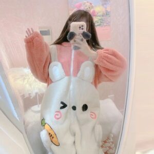 cute Bunny Onesie Adult Bunny Onesie Pajamas kawaii