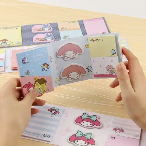 My Melody sanrio Sticky Notes Pack + Neighbor Totoro