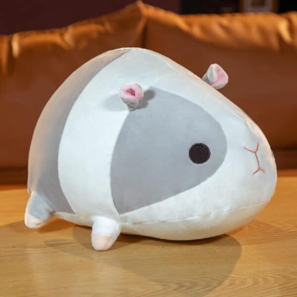 grey Hamster Plushie Cute