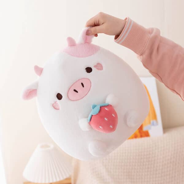 Pink Cow Squishmallow Kawaii Cow Plushie cute kawaii