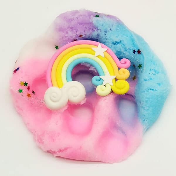 Lollipop Slime Cute Blue Slime rainbow charm